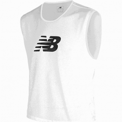 Piłkarski znacznik MT710140FLO. Koszulki męskie New Balance, m, bez wzorów, sportowe, bez kołnierzyka, bez rękawów. W wyprzedaży za 29,99 zł.