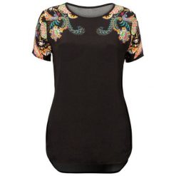 Desigual Koszulka Damska Blus Dakota Xs Czarny. Czarne t-shirty damskie marki Desigual, xs, eleganckie. Za 299,00 zł.