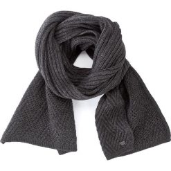 Szaliki damskie: Szal BOSS - Scarf Cableknit 50371262 Charcoal 010