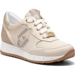 Sneakersy LIU JO - Gigi 02 B19019 PX028 Cream S1401. Brązowe półbuty damskie Liu Jo, ze skóry. Za 689,00 zł.