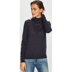 Vero Moda - Sweter. Niebieskie golfy damskie marki Vero Moda, s, z bawełny, z krótkim rękawem. Za 119,90 zł.