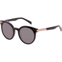 Balmain - Okulary BL2112.01. Czarne okulary przeciwsłoneczne damskie Balmain, okrągłe. W wyprzedaży za 239,90 zł.