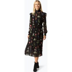 Ted Baker - Sukienka damska – Simarra, czarny. Czarne sukienki damskie Ted Baker, w koronkowe wzory, z szyfonu, bez kołnierzyka, bez rękawów. Za 899,95 zł.