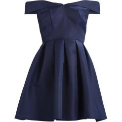 Sukienki: Chi Chi London Petite PORTIA Sukienka koktajlowa navy