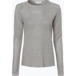 Marie Lund - Sweter damski z lnu, szary. Szare swetry damskie marki Marie Lund, l, bez wzorów, eleganckie, bez rękawów, bez kaptura. Za 229,95 zł.