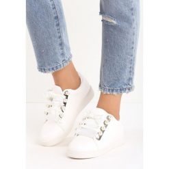 Białe Buty Sportowe Supersonic. Białe buty sportowe damskie Born2be, z satyny. Za 79,99 zł.