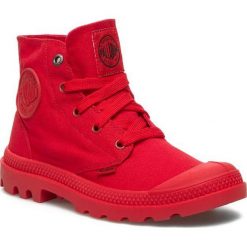 Trapery PALLADIUM - Mono Chrome 73089-600-M Red. Czerwone trapery damskie Palladium, z tworzywa sztucznego, bez obcasa, bez zapięcia. Za 299,00 zł.