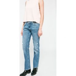 Pepe Jeans - Jeansy. Niebieskie boyfriendy damskie marki Pepe Jeans. W wyprzedaży za 179,90 zł.