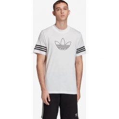 Adidas Originals Outline Koszulka Biały. Białe podkoszulki męskie adidas Originals, s, z nadrukiem, z bawełny, z krótkim rękawem. Za 119,95 zł.