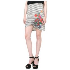 Desigual Spódnica Damska Xenia Xs Wielokolorowy. Szare spódniczki damskie Desigual, xs, bez wzorów. W wyprzedaży za 157,00 zł.