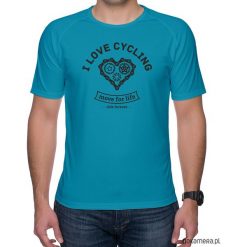 Koszulka sportowa. I love cycling. Zielone koszulki sportowe męskie Pakamera, m. Za 75,00 zł.