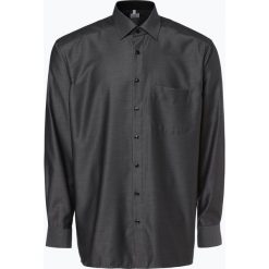 OLYMP Luxor comfort fit - Koszula męska – niewymagająca prasowania, szary. Szare koszule męskie marki OLYMP Luxor comfort fit, m, bez wzorów, eleganckie, bez kołnierzyka, bez rękawów. Za 199,95 zł.