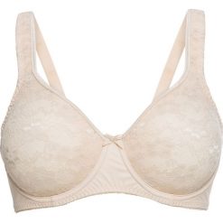 Biustonosz minimizer na fiszbinach bonprix cielisty. Brązowe biustonosze bonprix, bez wzorów. Za 54,99 zł.