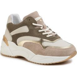 Sneakersy TOGOSHI - TG-03-04-000202 687. Brązowe półbuty damskie Togoshi, na co dzień, bez wzorów, ze skóry, bez obcasa, na płaskiej podeszwie, bez zapięcia. Za 419,00 zł.
