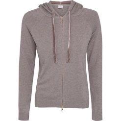 Bluza DEHA HARMONIC. Czarne bluzy damskie Deha, bez wzorów, z kaszmiru, bez rękawów, z kapturem. W wyprzedaży za 664,00 zł.