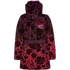 Desigual SINITA Płaszcz zimowy burdeos. Czerwone kurtki chłopięce marki Desigual, na zimę, z poliesteru. W wyprzedaży za 359,20 zł.