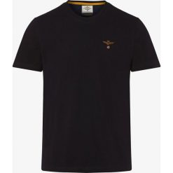 Aeronautica - T-shirt męski, niebieski. Niebieskie t-shirty męskie Aeronautica, xl, bez wzorów, ze skóry, bez kołnierzyka. Za 229,95 zł.