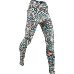 Legginsy funkcyjne, długie, Level 1 bonprix z nadrukiem. Szare legginsy we wzory bonprix. Za 44,99 zł.
