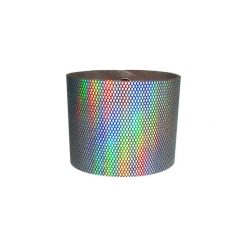 Bransoleta skórzana skóra holograficzna. Szare bransoletki damskie Mikashka, ze skóry. Za 34,00 zł.