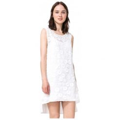Sukienki: Desigual Sukienka Damska Mauricio Xs Biały