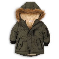 Minoti Kurtka Chłopięca Parka Yay, 80, Khaki. Brązowe kurtki chłopięce marki MINOTI, na zimę. Za 185,00 zł.