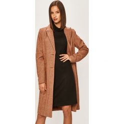 Vero Moda - Płaszcz. Czarne kurtki damskie Vero Moda, s, bez wzorów, z poliesteru. Za 339,90 zł.