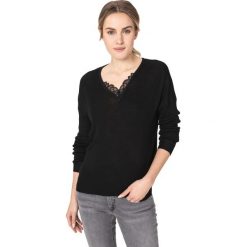 Vero Moda Nora Sweter Czarny. Czarne bluzy damskie Vero Moda, xs, bez wzorów, z poliesteru, bez rękawów, bez kaptura. Za 152,95 zł.