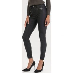 Czarne Spodnie Skinny Ryresh. Czarne spodnie damskie Born2be, s, bez wzorów. Za 99,99 zł.