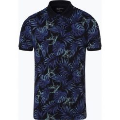 Nils Sundström - Męska koszulka polo, niebieski. Niebieskie koszulki męskie Nils Sundström, s, z nadrukiem, klasyczne, bez rękawów. Za 129,95 zł.