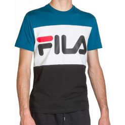 FILA DAY TEE > 681244-A216. Koszulki męskie Fila, xl, bez wzorów, z bawełny, street, z okrągłym kołnierzem, z krótkim rękawem, krótkie. W wyprzedaży za 99,99 zł.
