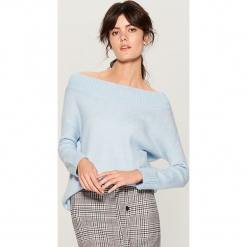 Sweter z domieszką wełny - Niebieski. Niebieskie bez kategorii Mohito, s, z wełny. Za 129,99 zł.