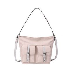 Tamaris Alessia Hobo Bag S 3029191-209 Nude Rose. Czerwone torebki klasyczne damskie Tamaris, bez wzorów, bez dodatków. W wyprzedaży za 188,00 zł.