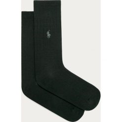 Polo Ralph Lauren - Skarpetki. Czarne skarpetki męskie Polo Ralph Lauren, bez wzorów, z elastanu. Za 89,90 zł.