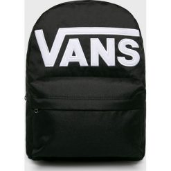 Vans - Plecak. Czarne plecaki męskie Vans, bez wzorów, z poliesteru. W wyprzedaży za 129,90 zł.