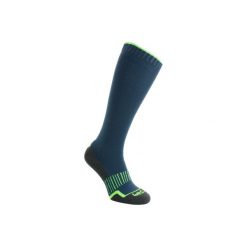 Skarpety narciarskie WARM 100. Niebieskie skarpetki męskie marki WED'ZE. Za 19,99 zł.