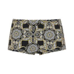 Happy Holly Majtki od bikini we wzory Brianna czarny we wzory female czarny/ze wzorem 32/34. Czarne majtki damskie z gumy. Za 79,00 zł.