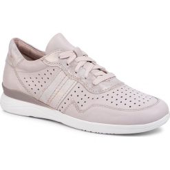 Sneakersy JANA - 8-23753-24 Rose 521. Różowe półbuty damskie Jana, na co dzień, bez wzorów, ze skóry ekologicznej, bez obcasa, na płaskiej podeszwie, bez zapięcia. Za 199,00 zł.