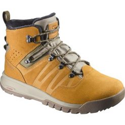 Salomon Salomon Buty Zimowe Utility Ts Cswp Vintage Kaki/Rawhide Ltr/Military Olive 42.7. Zielone buty skate męskie marki Salomon, na zimę, ze skóry. W wyprzedaży za 404,00 zł.