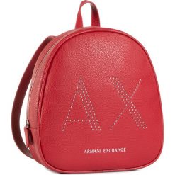Plecak ARMANI EXCHANGE - 942563 CC284 31974 Lipstick Red. Czarne plecaki damskie Armani Exchange, bez wzorów, ze skóry ekologicznej. Za 629,00 zł.