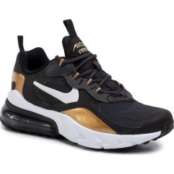 Buty NIKE - Air Max 270 React (GS) BQ0103 005 Anthracite/White/Black. Czarne buty sportowe damskie Nike, bez wzorów, z tworzywa sztucznego, sportowe, nike air max. W wyprzedaży za 459,00 zł.