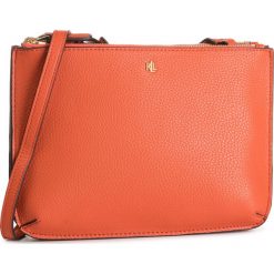 Torebka LAUREN RALPH LAUREN - Carter 431747444004 Orange. Pomarańczowe listonoszki damskie Lauren Ralph Lauren, na imprezę, bez wzorów, ze skóry, bez dodatków. Za 429,00 zł.