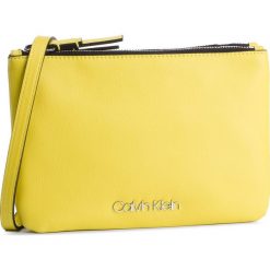 Torebka CALVIN KLEIN - Ck Must Ew Crossbody Wh K60K605074 315. Żółte listonoszki damskie Calvin Klein, bez wzorów, ze skóry ekologicznej, bez dodatków. W wyprzedaży za 289,00 zł.
