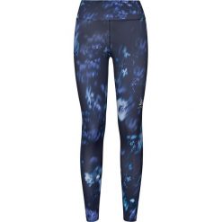 Legginsy sportowe "Element Light" w kolorze niebieskim. Niebieskie legginsy sportowe damskie Odlo Women, xs, z nadrukiem, z materiału. W wyprzedaży za 129,95 zł.