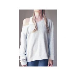Bluza max szary melanż. Szare bluzy damskie marki One mug a day, s, bez wzorów, z bawełny, bez rękawów, bez kaptura. Za 129,00 zł.