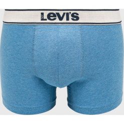 Levi's - Bokserki (2-pack). Niebieskie bokserki męskie Levi's®, bez wzorów, z elastanu. Za 89,90 zł.