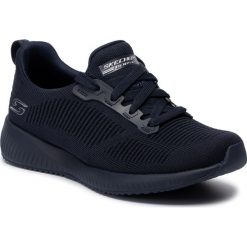 Sneakersy SKECHERS - BOBS SPORT Photo Frame 31362/DKNV Dark Navy. Niebieskie półbuty damskie Skechers, bez wzorów, z tworzywa sztucznego, sportowe, bez obcasa, na płaskiej podeszwie, bez zapięcia. Za 219,00 zł.