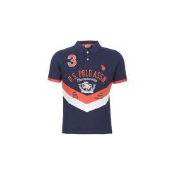 Koszulki polo z krótkim rękawem U.S Polo Assn. CHAMPIONSHIP POLO. Niebieskie koszulki męskie U.S. Polo Assn., s, bez wzorów, z krótkim rękawem. Za 289,00 zł.