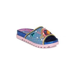 Klapki Irregular Choice LOVE PEACE. Niebieskie crocsy damskie marki Irregular Choice. Za 455,20 zł.