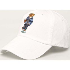 Polo Ralph Lauren - Czapka. Białe czapki męskie Polo Ralph Lauren, bez wzorów, z bawełny. Za 259,90 zł.