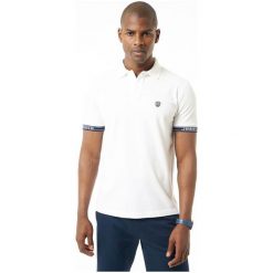 Jimmy Sanders Koszulka Polo Męska M Biała. Białe koszulki męskie Jimmy Sanders, m, bez wzorów, bez rękawów. Za 129,00 zł.